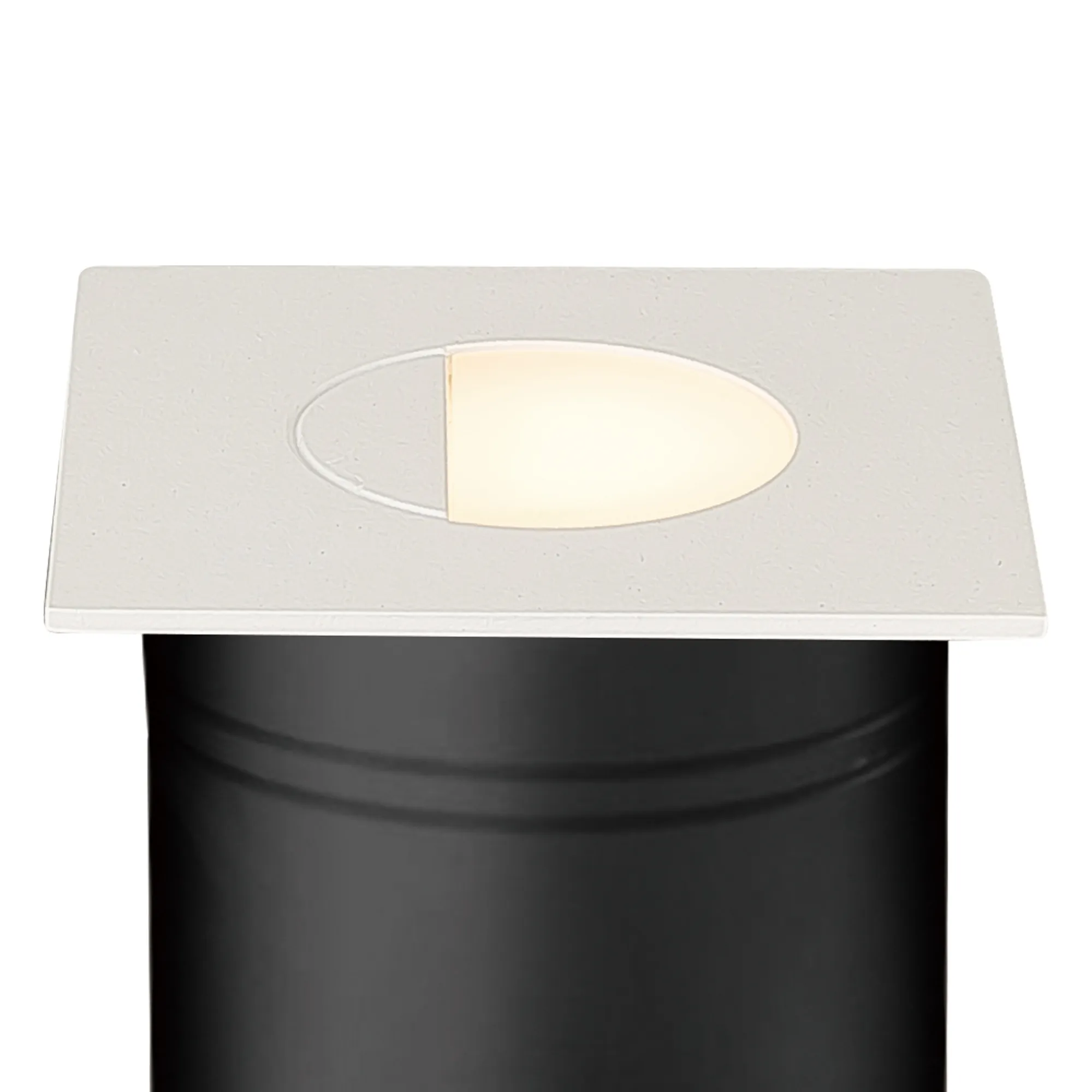 Aspen Square Eyelid Recessed Wall Lamp 3W LED IP65 Sand White M7032  Mantra Fusion Aspen Sand White